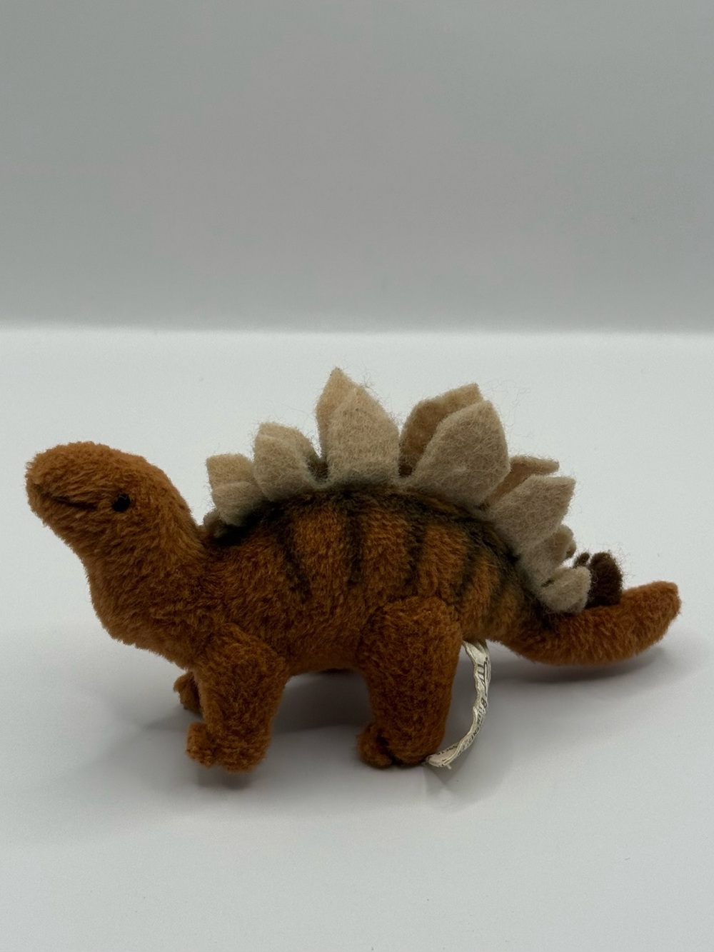 Vintage Applause Tiny Stegosaurus Dinosaur Stuffed Animal Plush